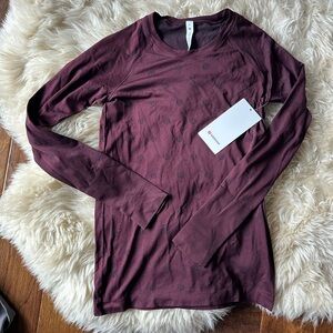 NEW Lululemon Swiftly long sleeve women’s shirt size 8 NWT